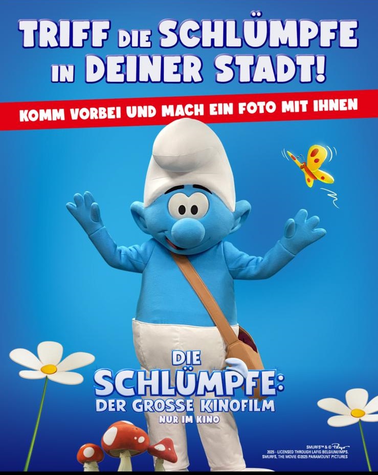 Plakat vom Schlumpf